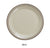 Yanco BR-9 Brown Speckled Plate, Shape: Round, Color: White and Brown, Material: China, Pack of 24