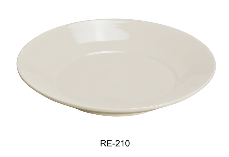 Yanco RE-210 Recovery Salad Plate, Shape: Round, Color: White, Material: China, Pack of 12