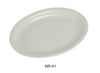 Yanco NR-41 Normandy Platter, Shape: Oval, Color: White, Material: China, Pack of 24