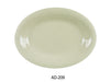 Yanco AD-209 Ardis Oval Platter, Shape: Oval, Color: Tan, Material: Melamine, Pack of 24