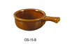 Yanco OS-15-B New Onion Soup Crock with Handle, Shape: Round, Color: Brown, Material: China, Pack of 24