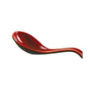 Yanco CR-7002 Black and Red Two-Tone Spoon, , Color: Black and Red, Material: Melamine, Pack of 72