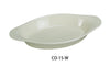 Yanco CO-15-W Accessories 10 3/4"X5 1/2"X1 1/2" WELSH RAREBIT OVAL WHTIE 15 OZ, Shape: Oval, Color: White, Material: China, Pack of 36