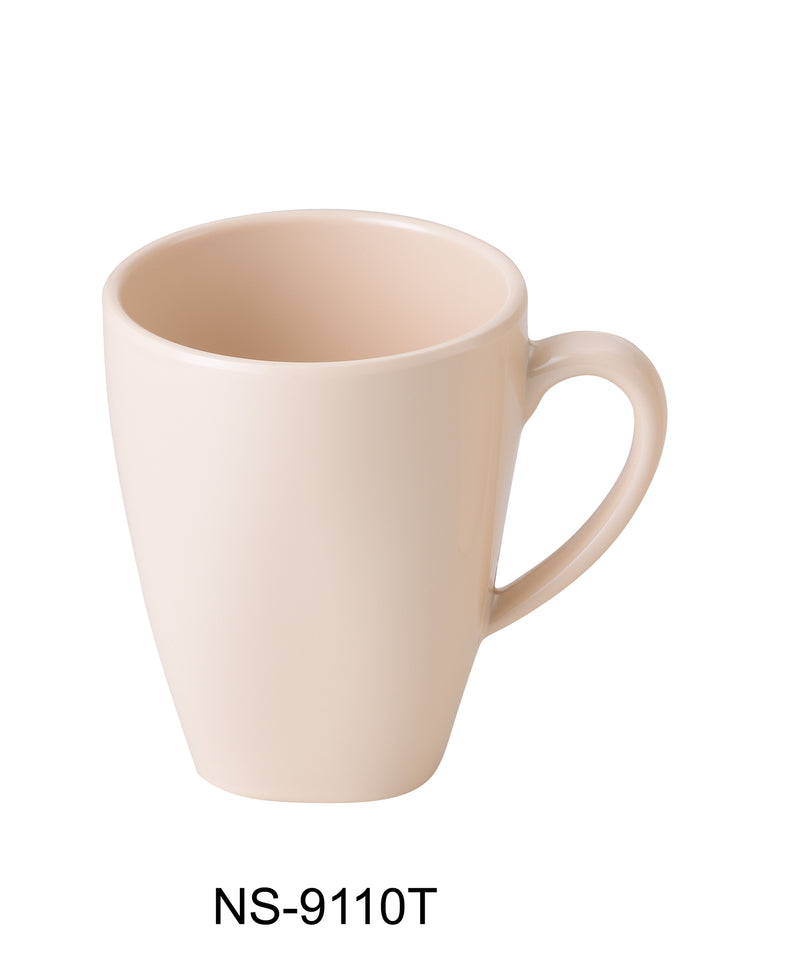 Yanco NS-9110T Nessico Mug, , Color: Tan, Material: Melamine, Pack of 24