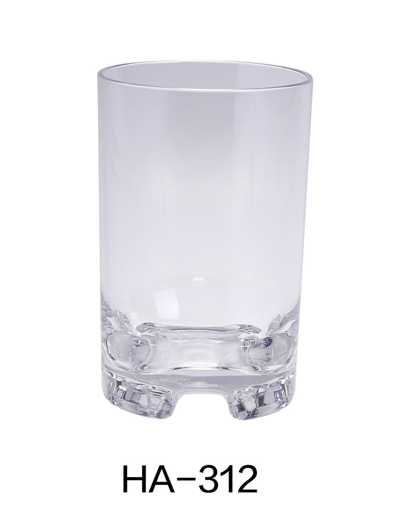 Yanco HA-312 Hawaii 3" ROCKS 12 OZ, , Color: Clear, Material: Plastic, Pack of 24