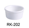 Yanco RK-202 Accessories 2 1/2" X 1 1/4" RAMEKIN 2 OZ, Shape: Round, Color: White, Material: China, Pack of 48