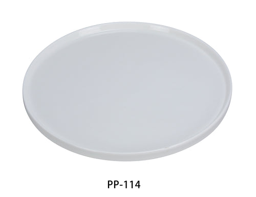 Yanco PP-114 Pizza Plate Coupe, Shape: Round, Color: White, Material: China, Pack of 12