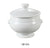 Yanco LB-12-L Bouillon Cup with Lid, Shape: Novelty, Color: White, Material: China, Pack of 24