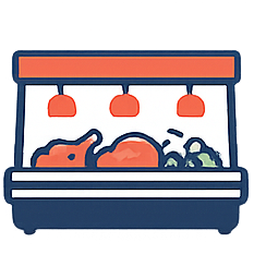 Hot Food Display